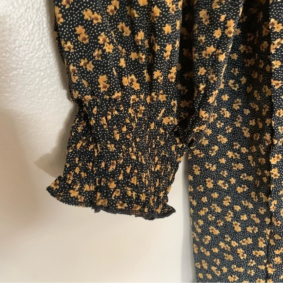 NWT Daisy Street Long-sleeve Ruffle Mini Dress Ditsy Floral Size 4X - Picture 9 of 15